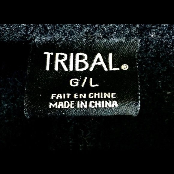 TRIBAL Boiled Wool Jacket Sz Large - Picture 7 of 8